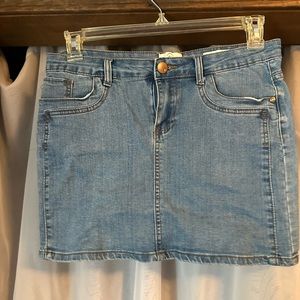 Cotton On Denim Short Skirt